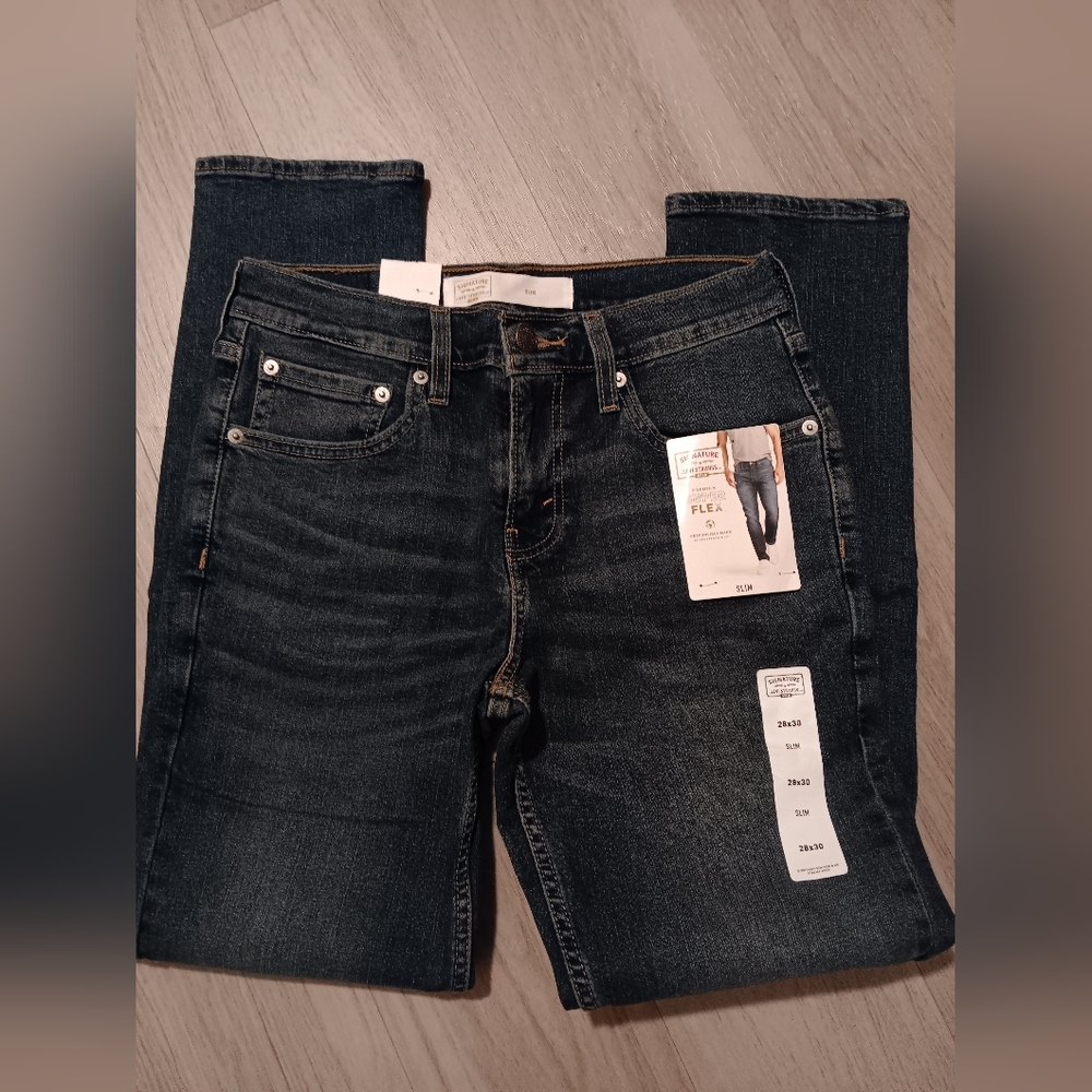 Levi  super flex slim men's blend jeans 28 x30 nwt